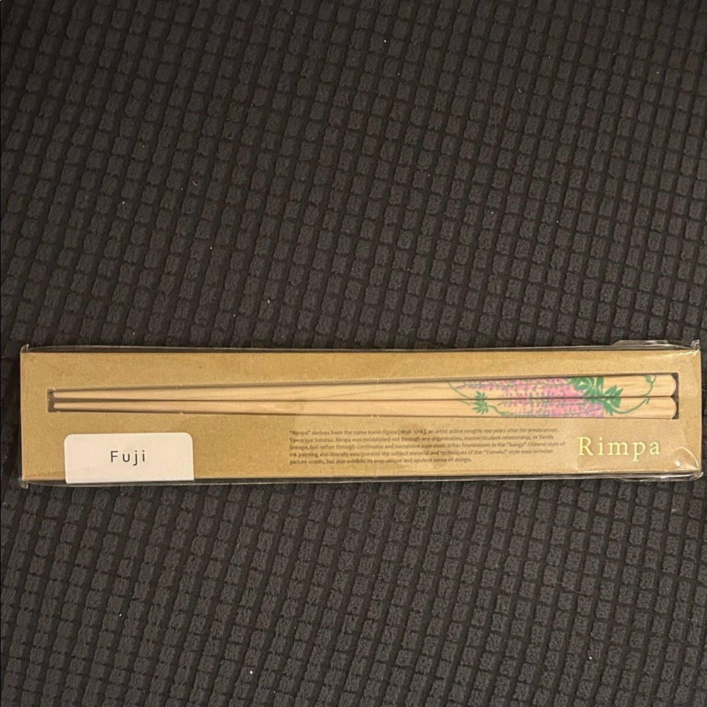 Japanese Wisteria Fuji Rimpa Chopsticks